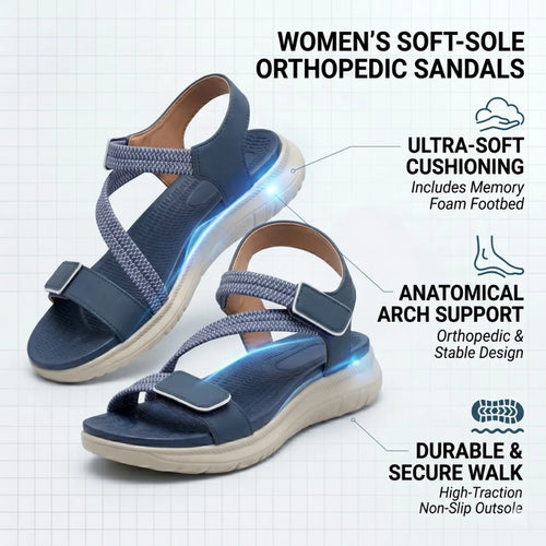 New Arrival 2026: Ultra-Soft Orthopedic Sandals for Women – All-Day Comfort in Every Step